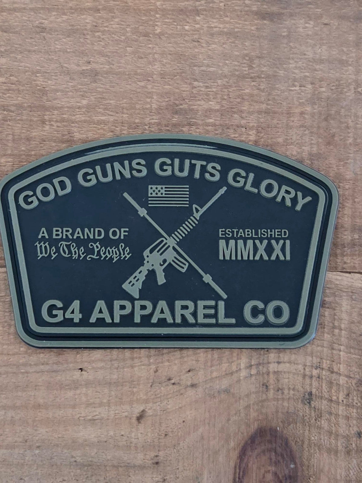 G4 APPAREL CO PVC Patches