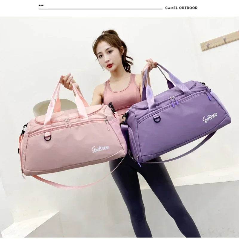 Wet/Dry Separation Gym Bag