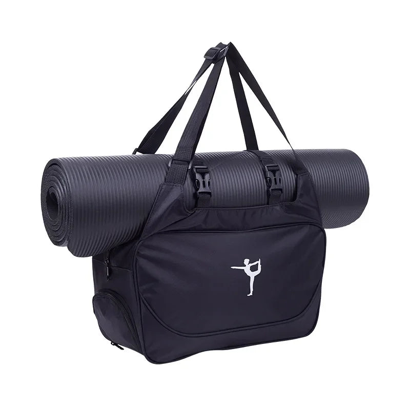 Waterproof Gym Bag with Yoga Mat Carrier