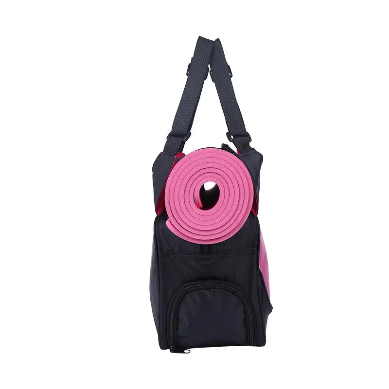 Waterproof Gym Bag with Yoga Mat Carrier