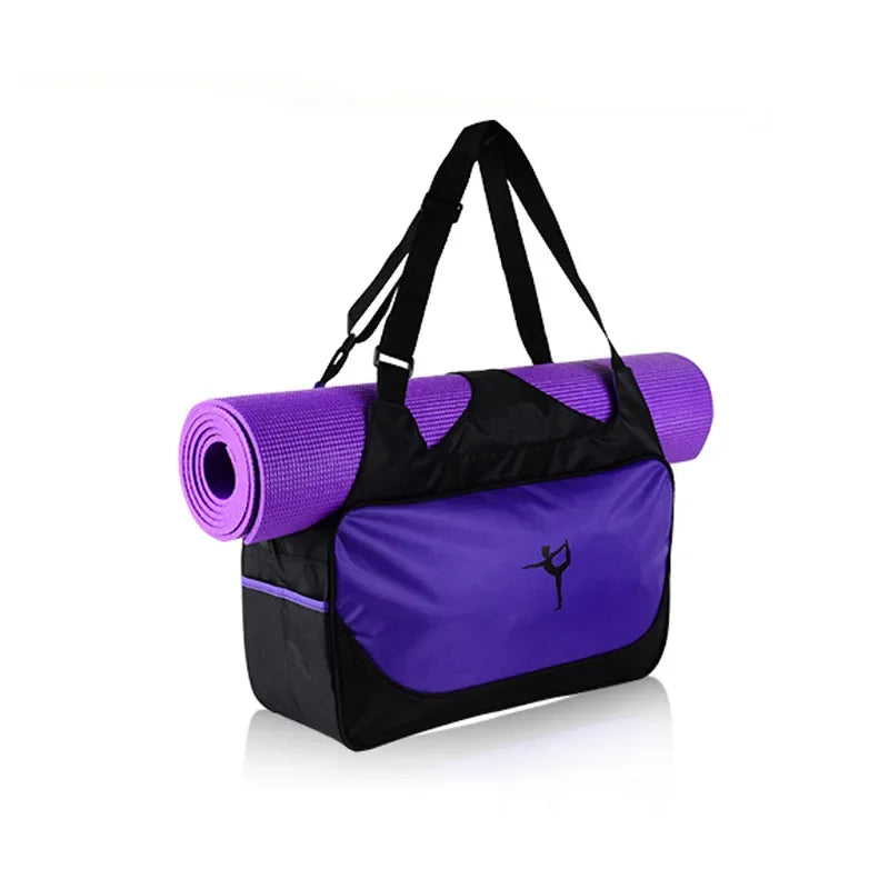 Waterproof Gym Bag with Yoga Mat Carrier