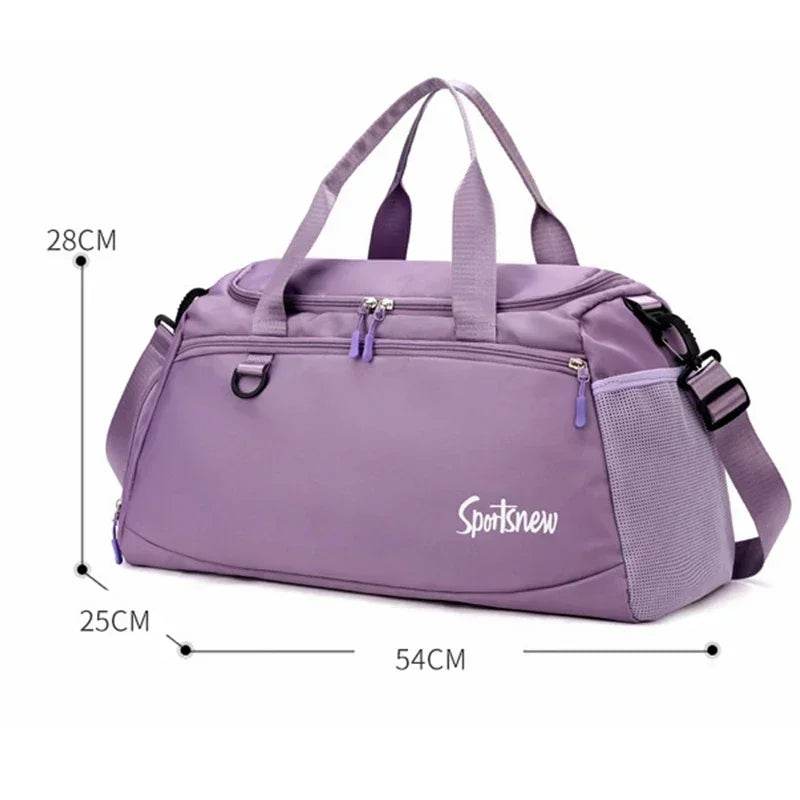 Wet/Dry Separation Gym Bag