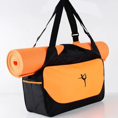 Waterproof Gym Bag with Yoga Mat Carrier