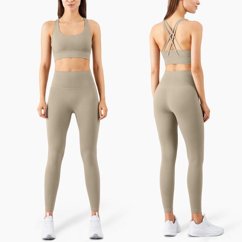 Seamless High-Waisted Workout Leggings