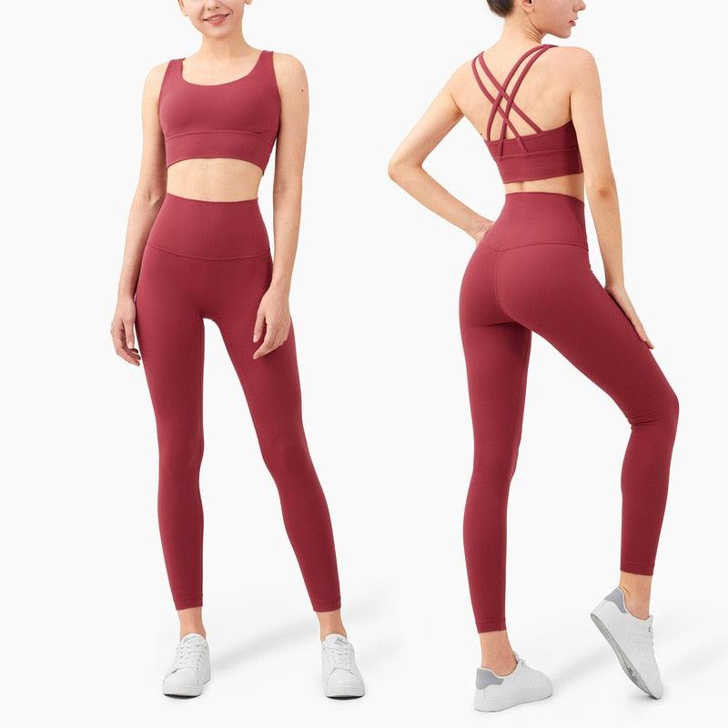 Seamless High-Waisted Workout Leggings