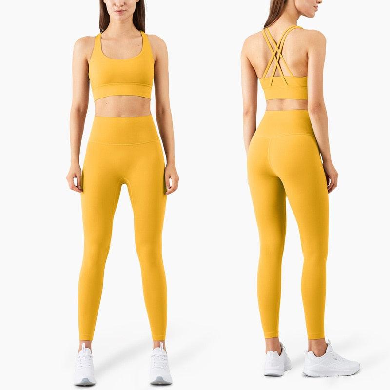 Seamless High-Waisted Workout Leggings