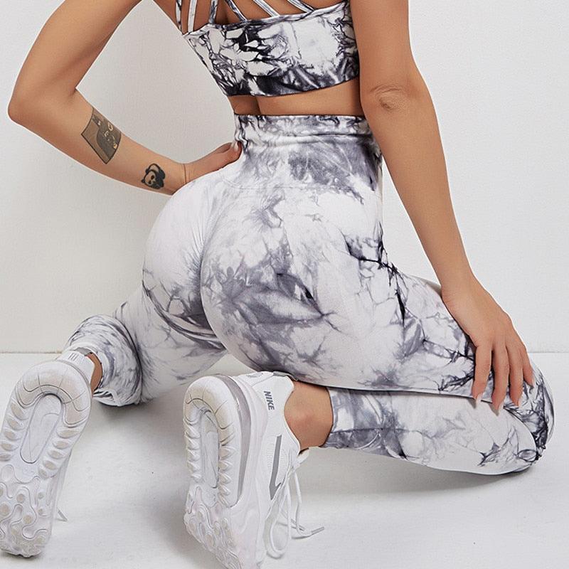 High-Waisted Seamless Workout Leggings