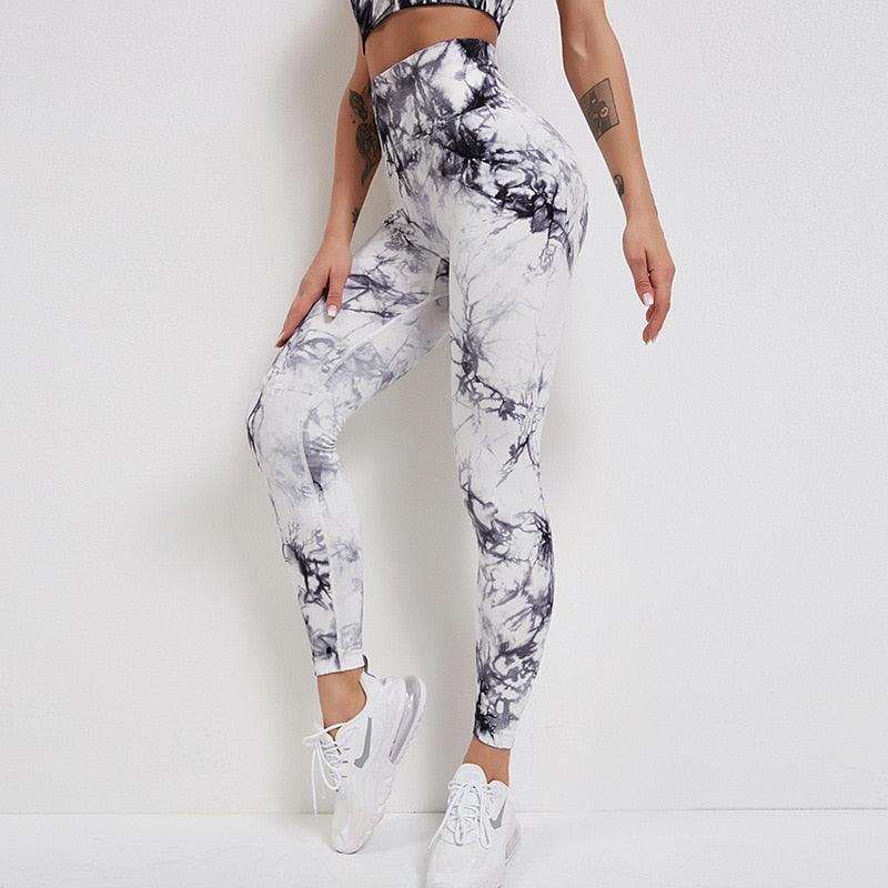 High-Waisted Seamless Workout Leggings